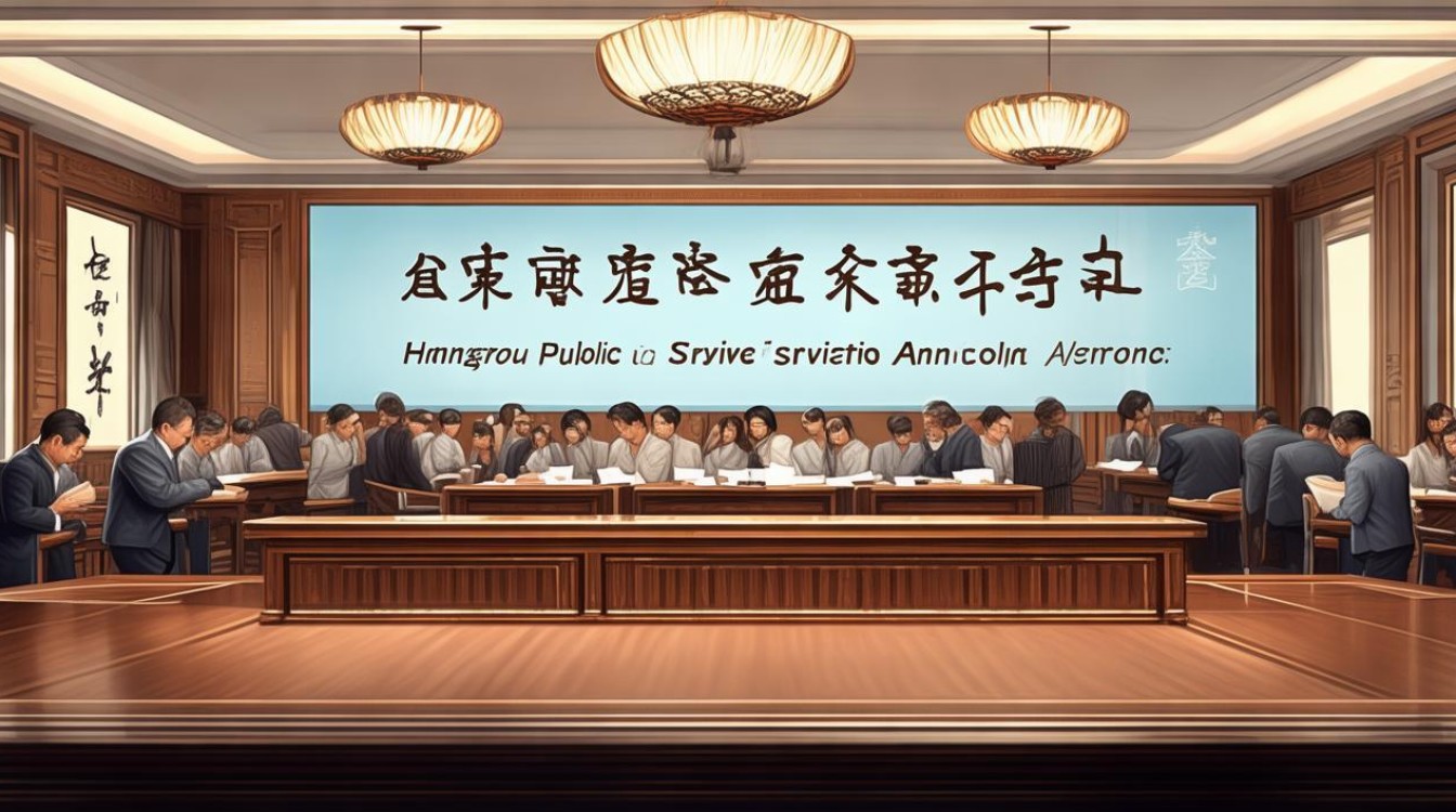 杭州事业单位公示